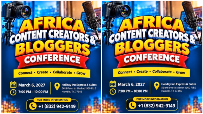 Africa Content Creators Bloggers 2027 conference Africa Content Creators Bloggers 2027 conference