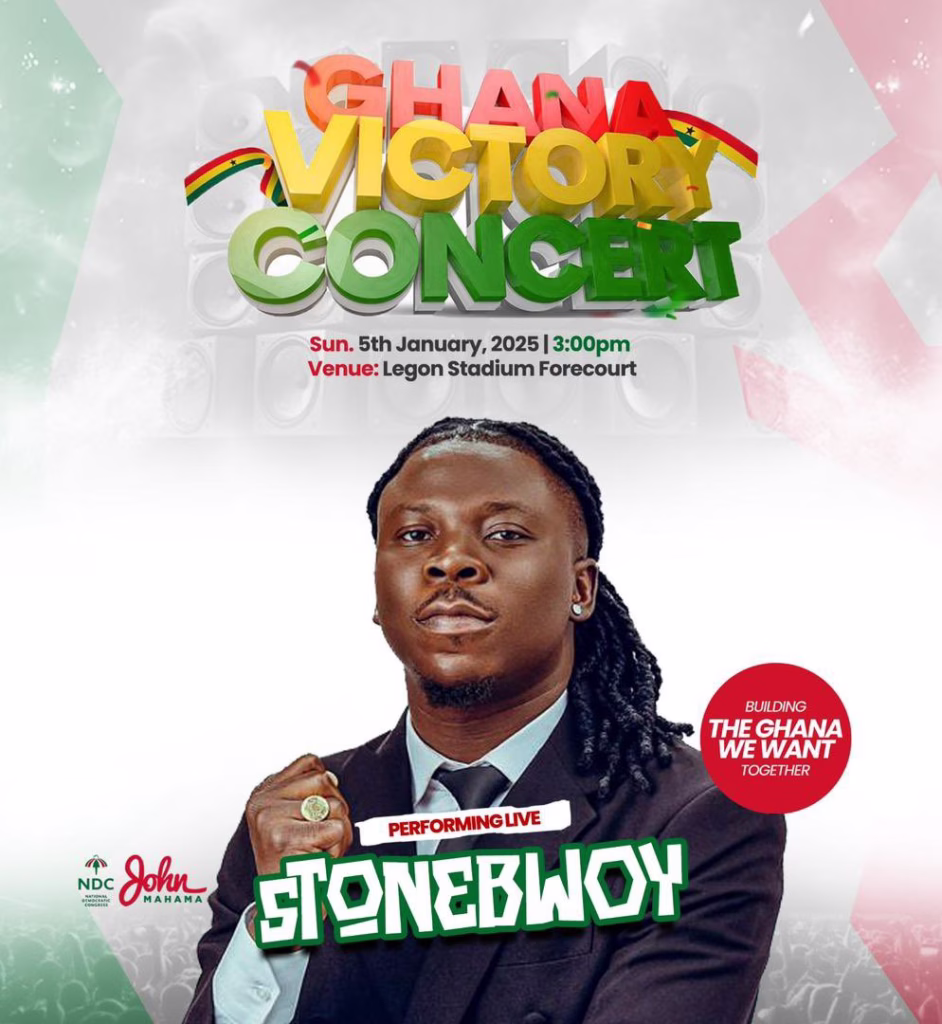ghana victory concert stonebwoy