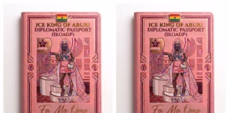 Ice king of aburi diplomatic passport